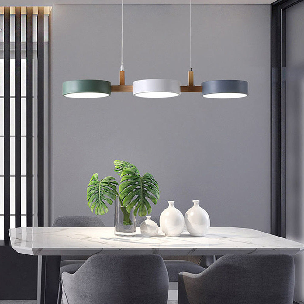 Modern Triple Pendant Light – Scandinavian LED Ceiling Lamp