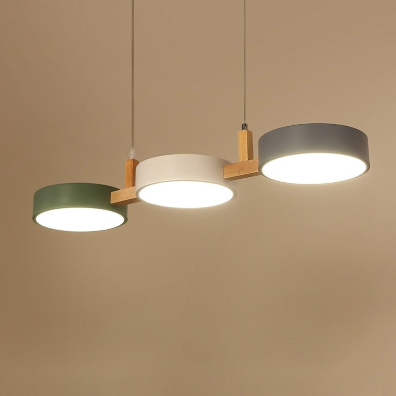 Modern Triple Pendant Light – Scandinavian LED Ceiling Lamp