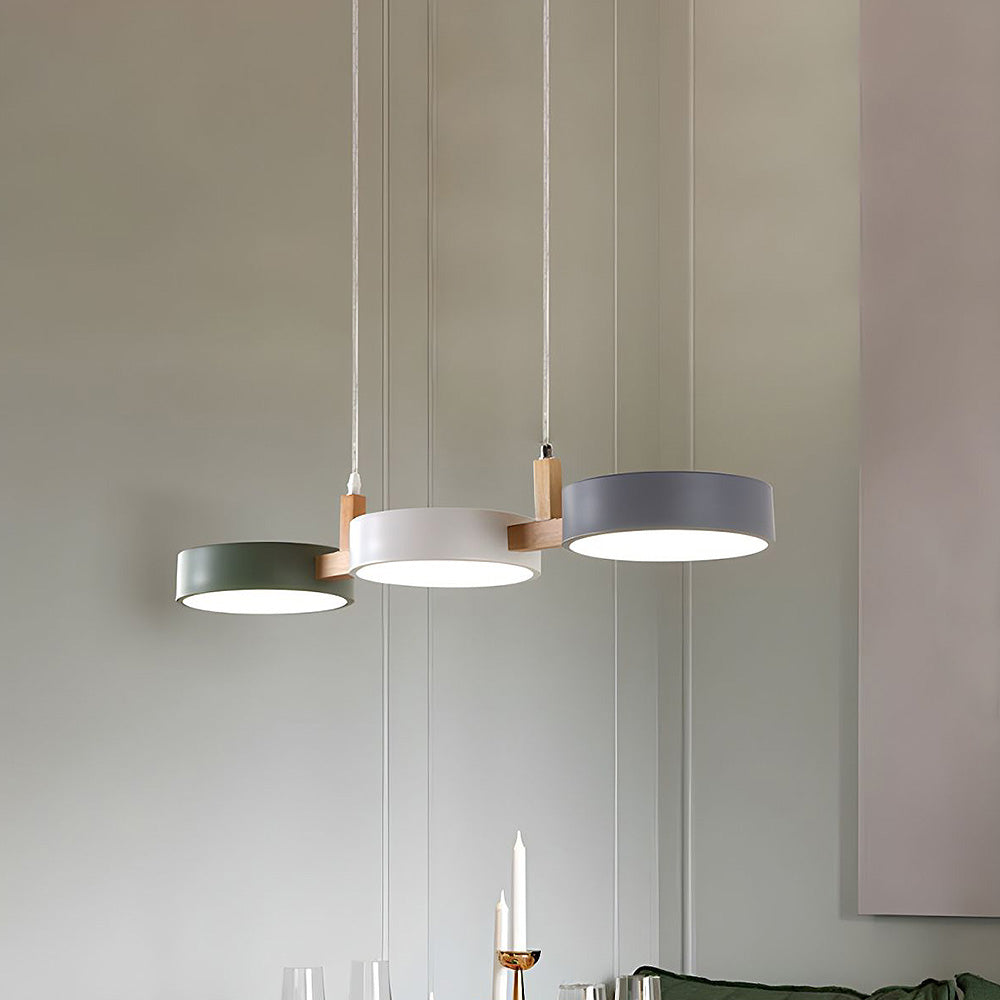 Modern Triple Pendant Light – Scandinavian LED Ceiling Lamp
