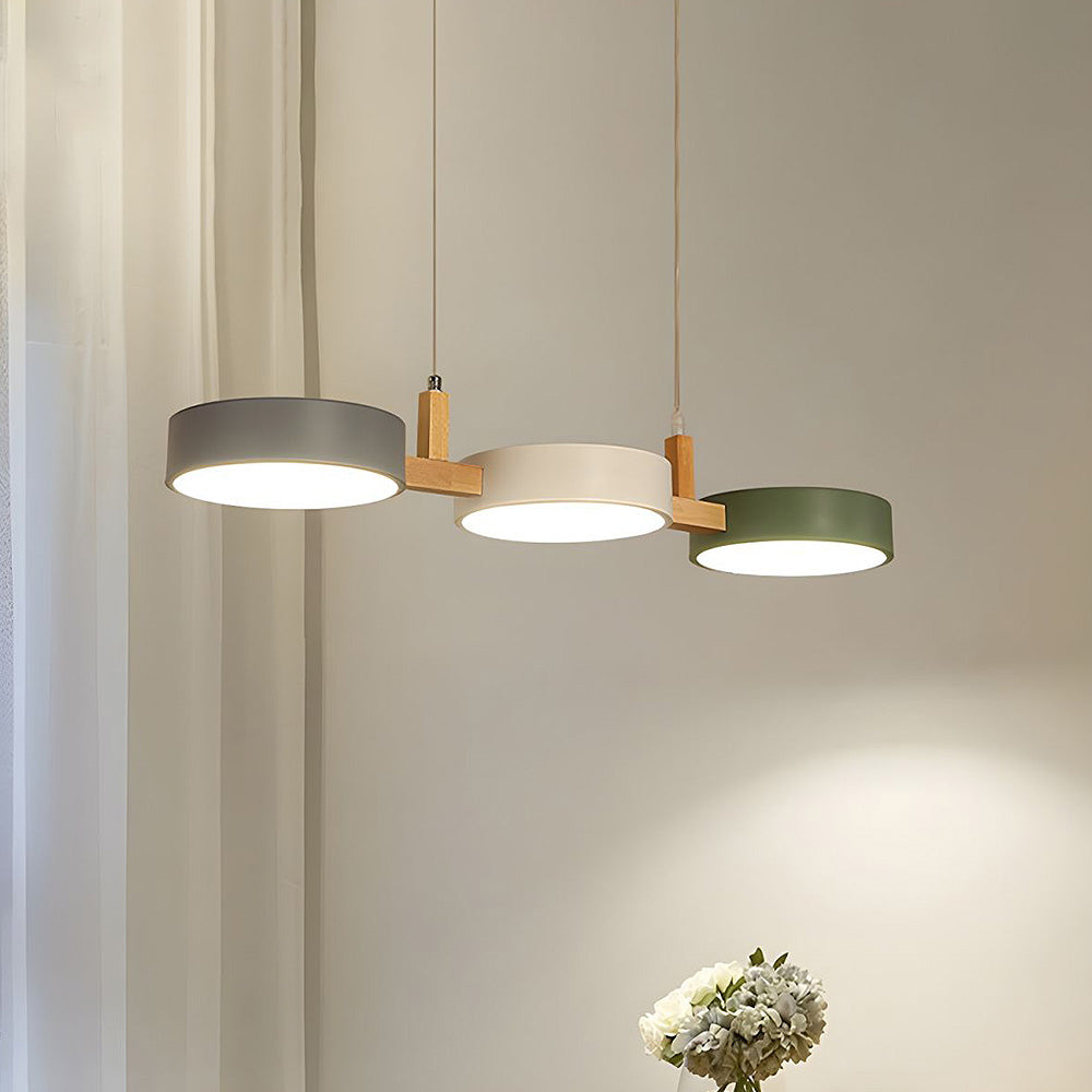Modern Triple Pendant Light – Scandinavian LED Ceiling Lamp
