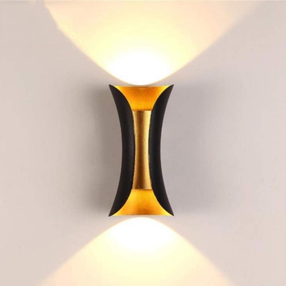 Modern LED Wall Light – Up & Down Gold Interior Lamp
