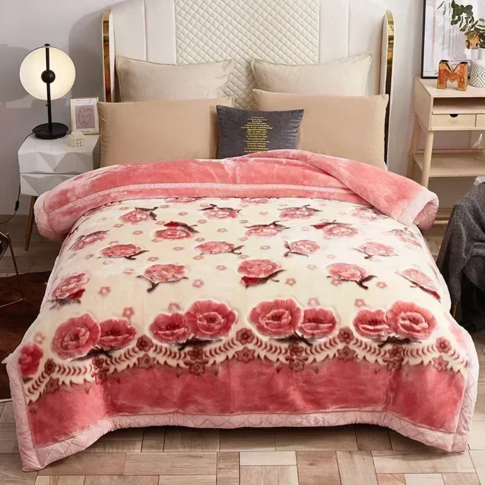 Reversible Weighted Blanket – Ultra-Soft Quilted Throw for Year-Round Comfort & Better Sleep