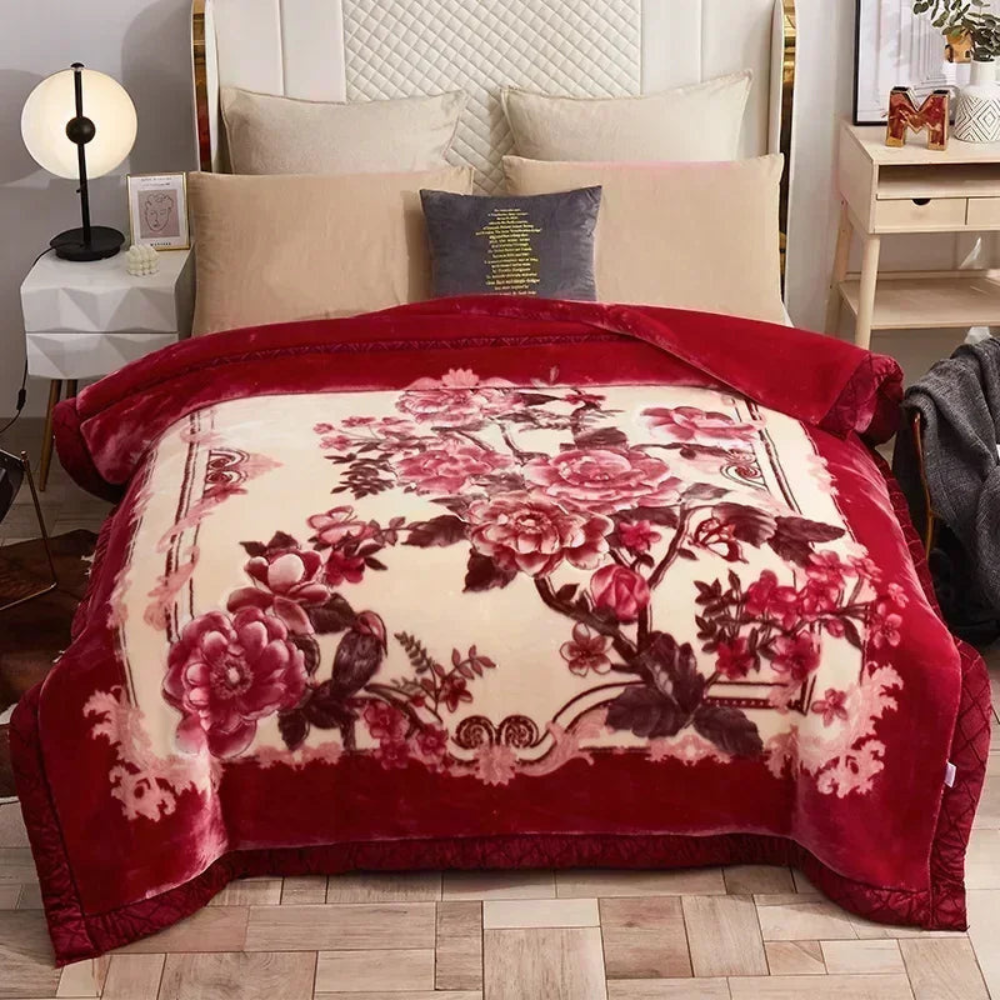 Reversible Weighted Blanket – Ultra-Soft Quilted Throw for Year-Round Comfort & Better Sleep