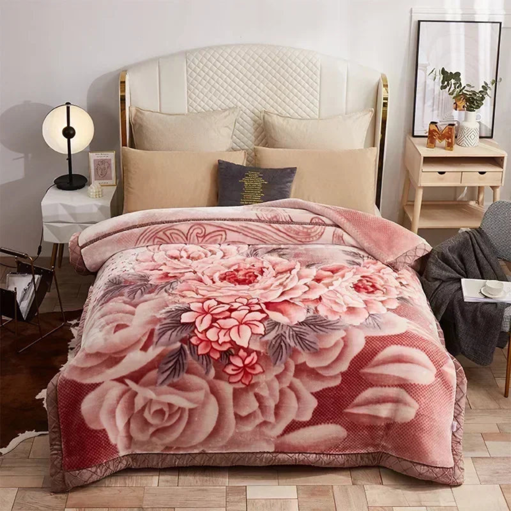Reversible Weighted Blanket – Ultra-Soft Quilted Throw for Year-Round Comfort & Better Sleep