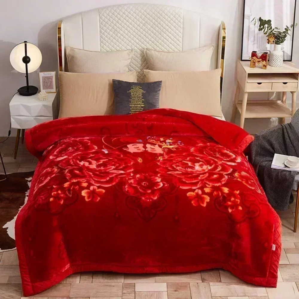Reversible Weighted Blanket – Ultra-Soft Quilted Throw for Year-Round Comfort & Better Sleep