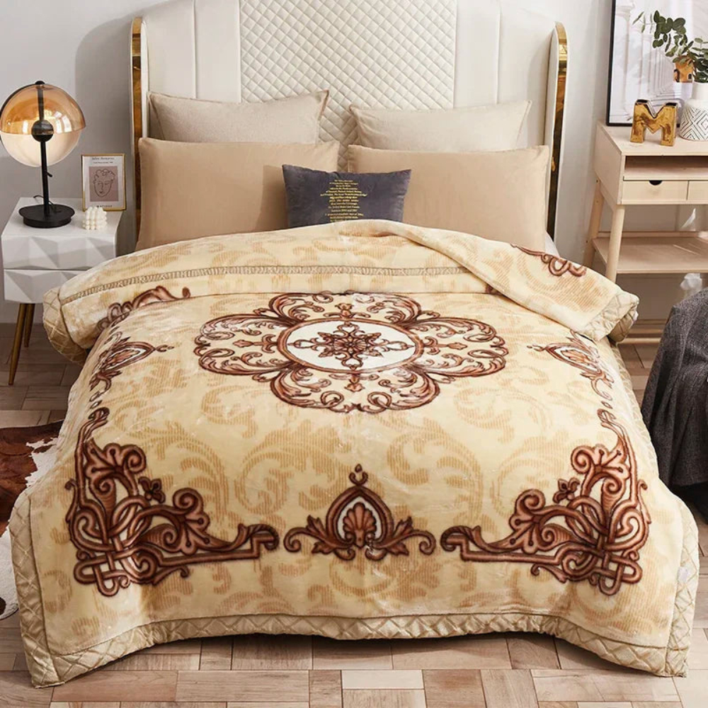 Reversible Weighted Blanket – Ultra-Soft Quilted Throw for Year-Round Comfort & Better Sleep