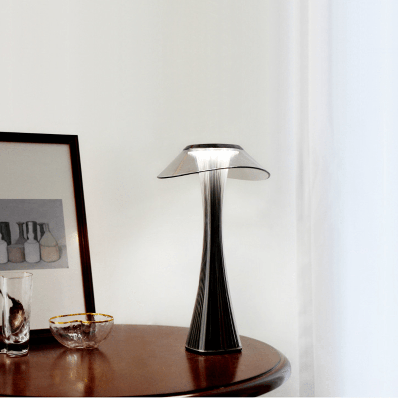 Modern Sculptural Table Lamp – Contemporary LED Lighting
