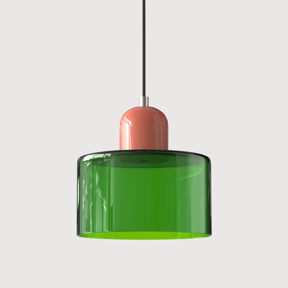 Modern Glass Pendant Light – Minimalist Ceiling Lamp