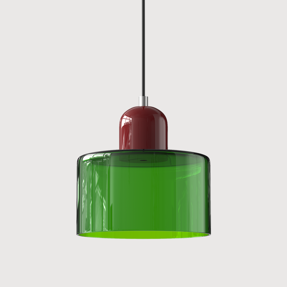 Modern Glass Pendant Light – Minimalist Ceiling Lamp