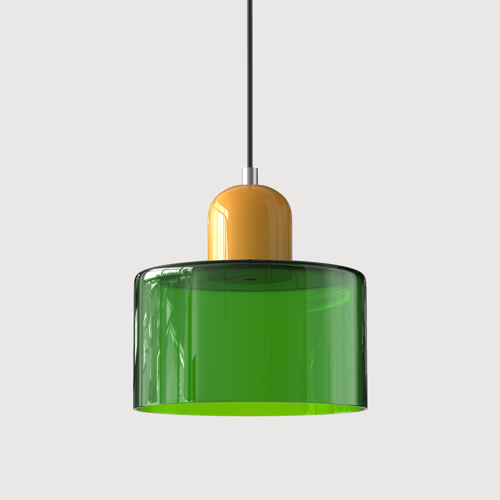 Modern Glass Pendant Light – Minimalist Ceiling Lamp