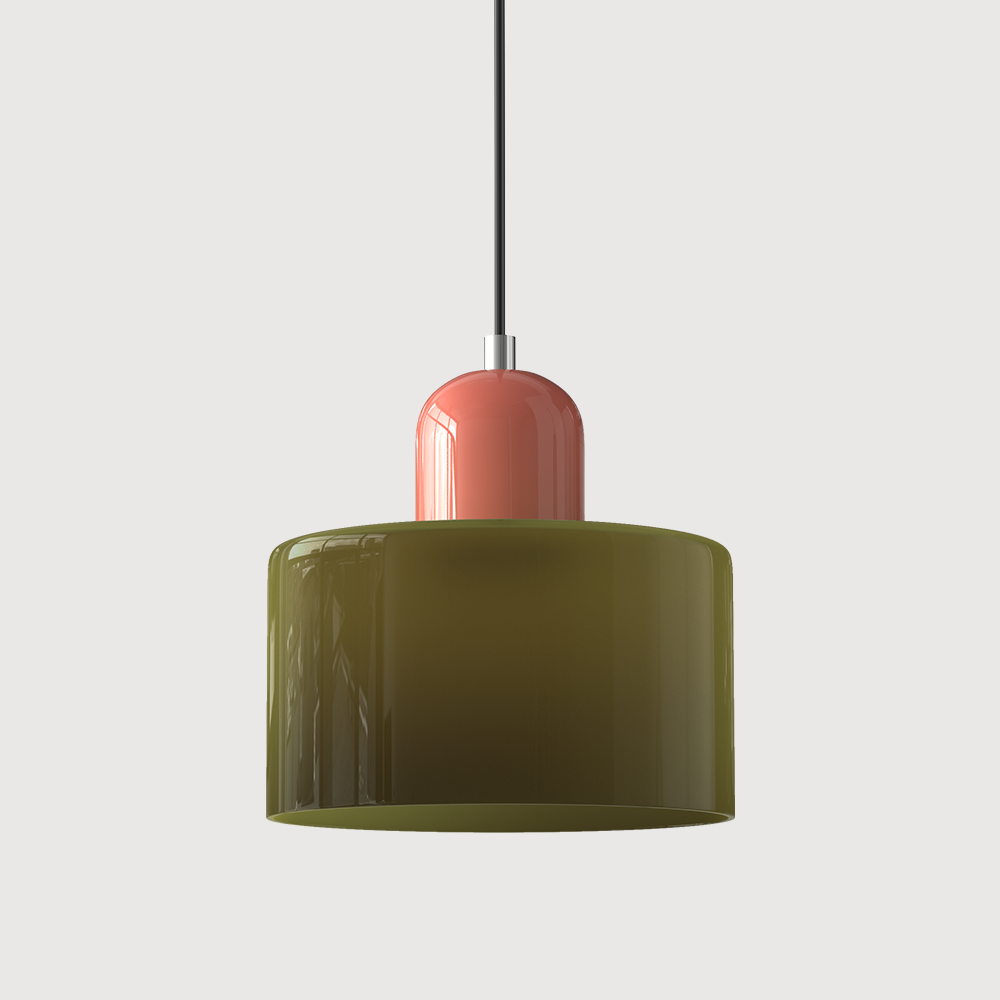 Modern Glass Pendant Light – Minimalist Ceiling Lamp