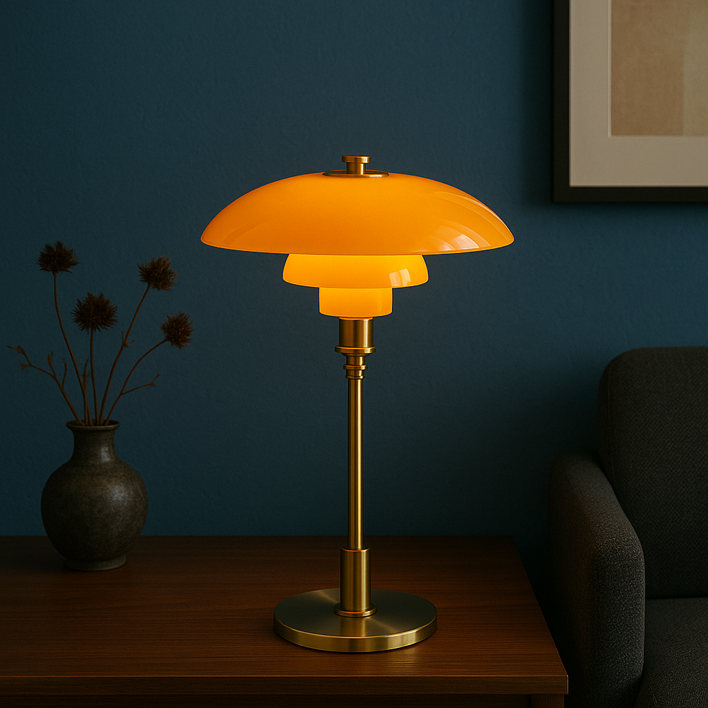 Modern danish table lamp