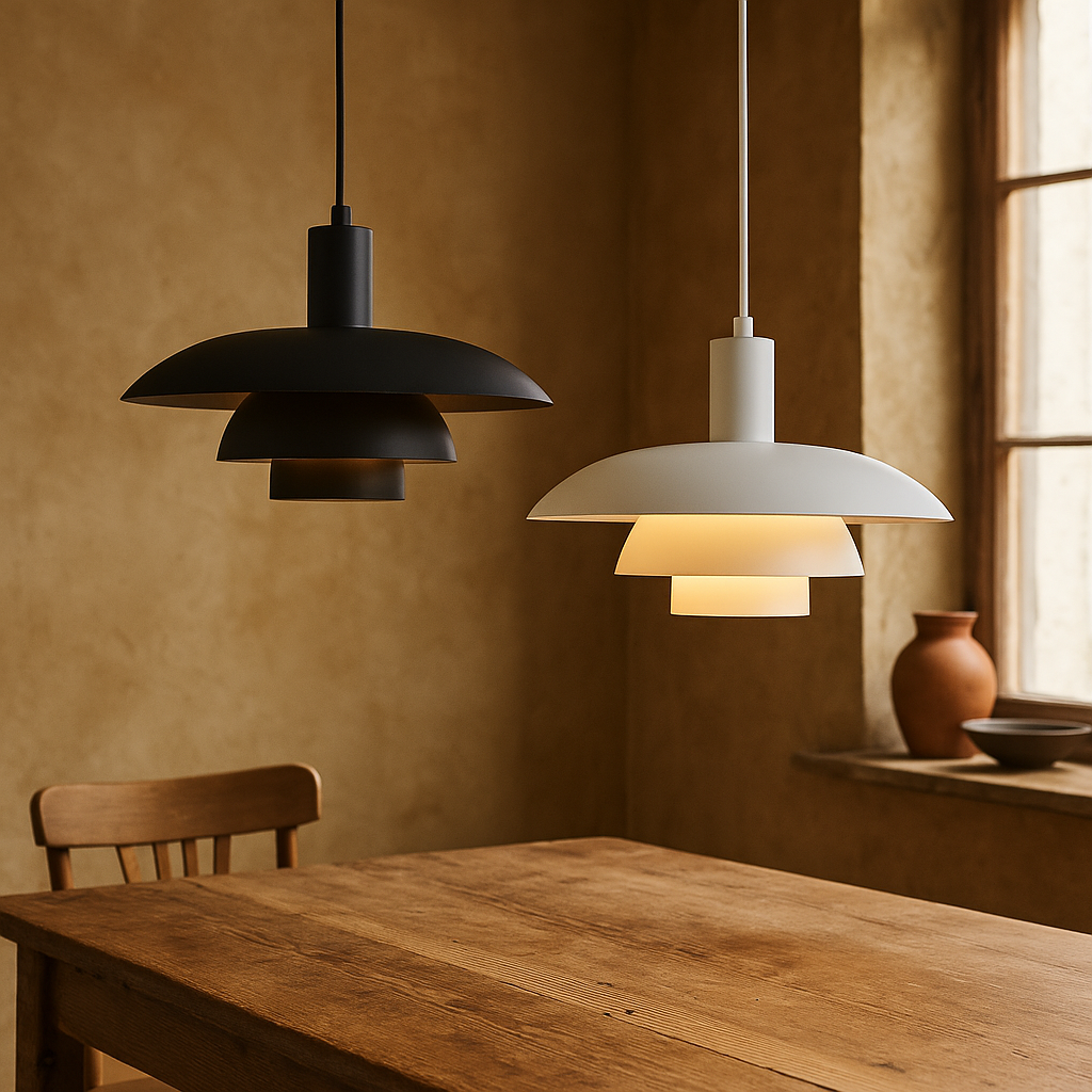 Scandinavian Pendant Light – Modern Minimalist Ceiling Lamp