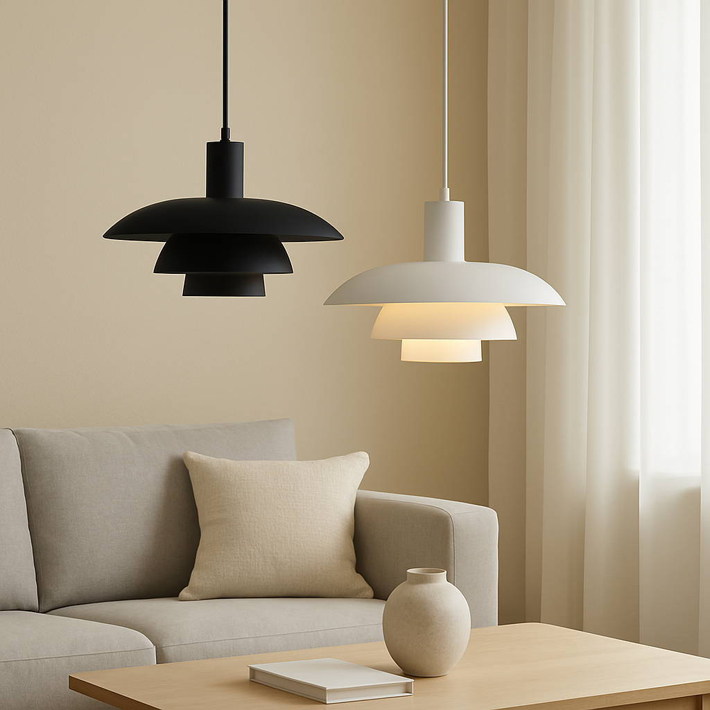 Scandinavian Pendant Light – Modern Minimalist Ceiling Lamp