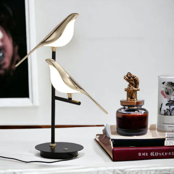 Modern Bird Table Lamp – Decorative Ambient LED Light