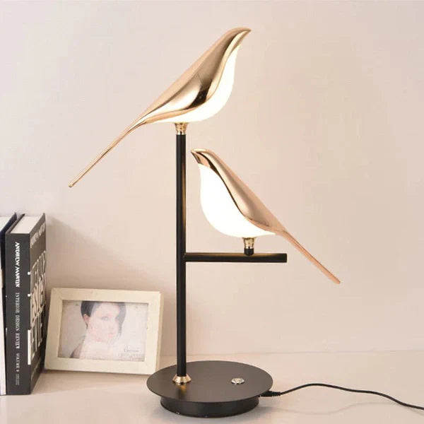 Modern Bird Table Lamp – Decorative Ambient LED Light