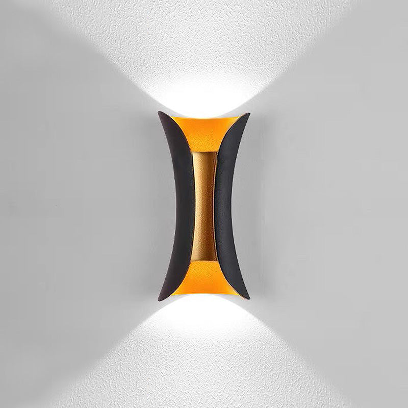 Modern LED Wall Light – Up & Down Gold Interior Lamp