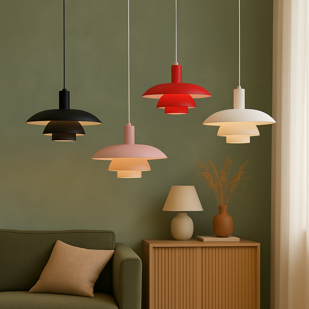 Scandinavian Pendant Light – Modern Minimalist Ceiling Lamp