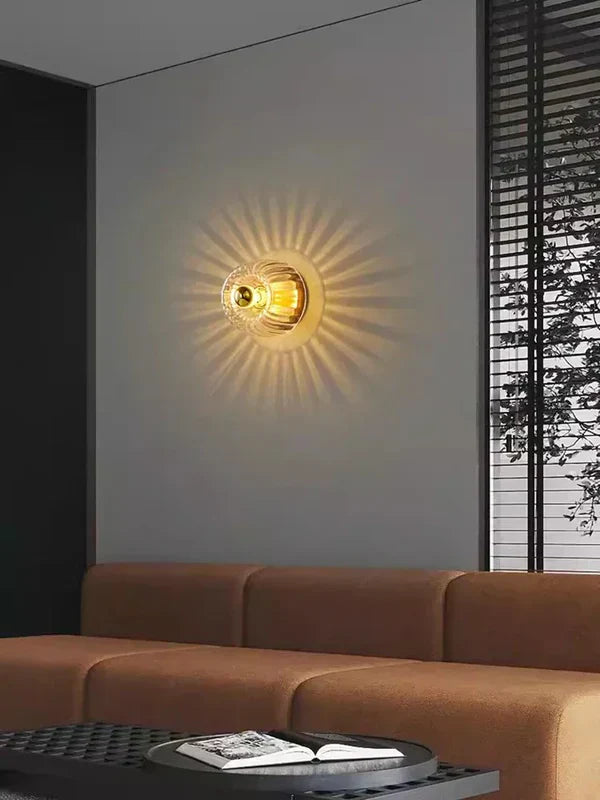 Modern Crystal Wall Light – Decorative Ambient Wall Sconce