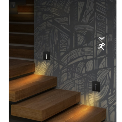Modern LED Step Light – Motion Sensor Wall Night Light