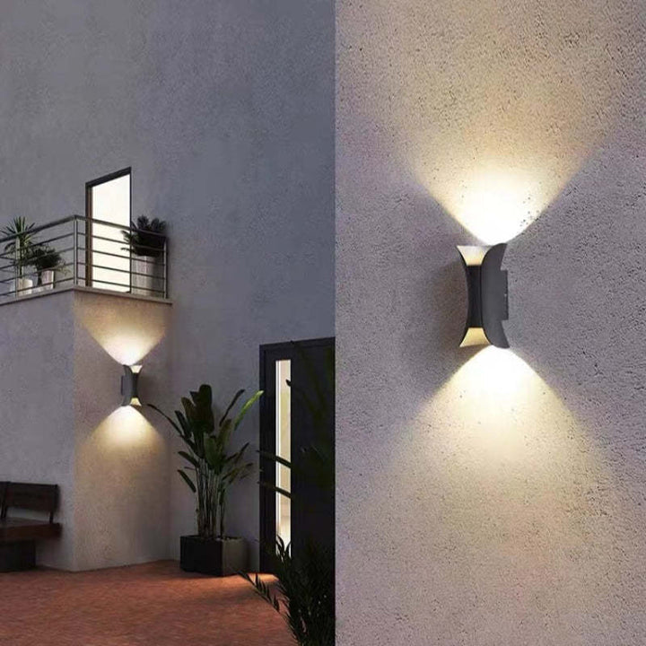 Modern LED Wall Light – Up & Down Gold Interior Lamp