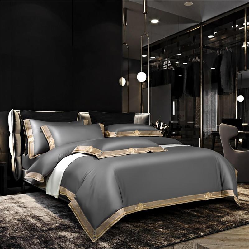Jessica Embroidered Duvet Cover Set – Soft Premium Comfort Bedding