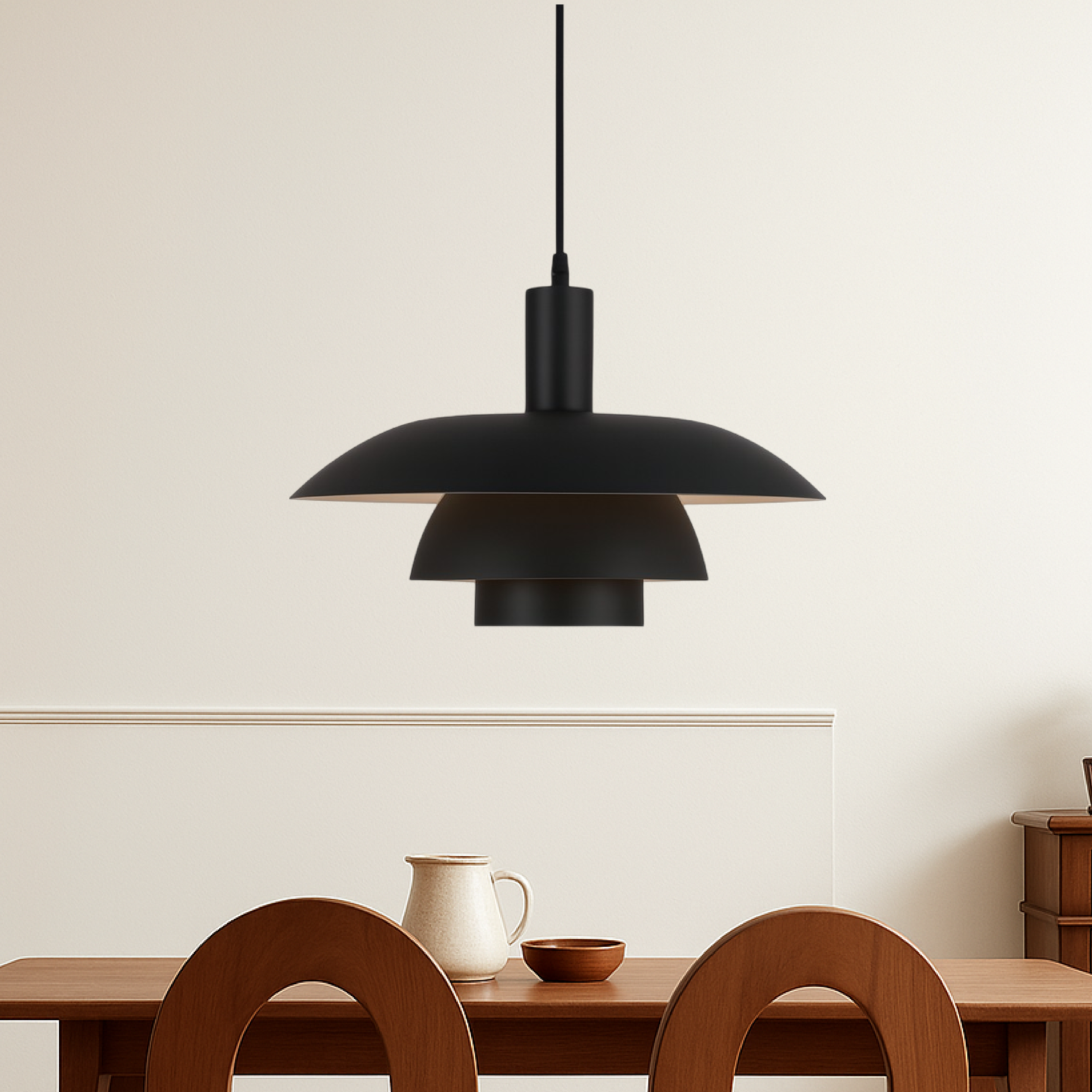 Scandinavian Pendant Light – Modern Minimalist Ceiling Lamp