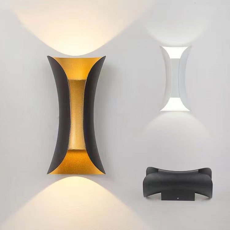Modern LED Wall Light – Up & Down Gold Interior Lamp