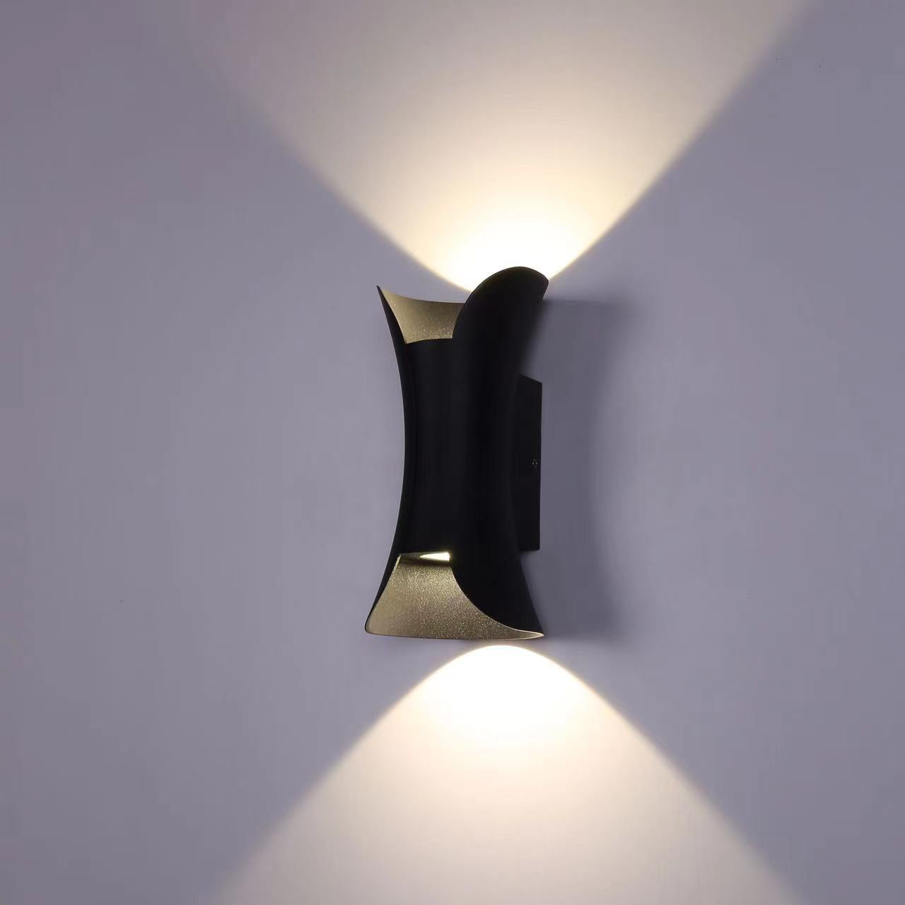 Modern LED Wall Light – Up & Down Gold Interior Lamp