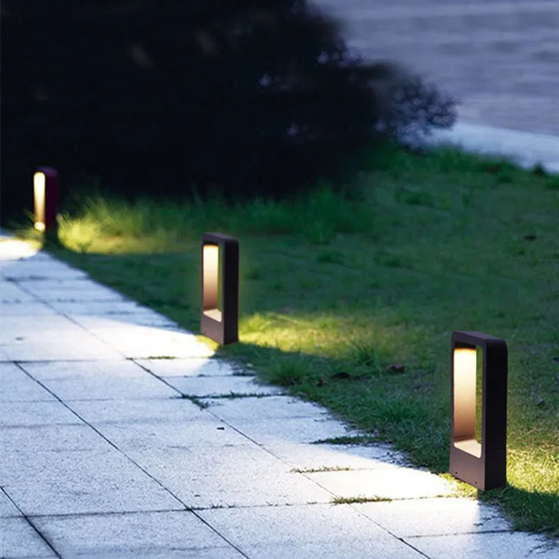 Modern LED Bollard Light – Waterproof Outdoor Pathway Lamp