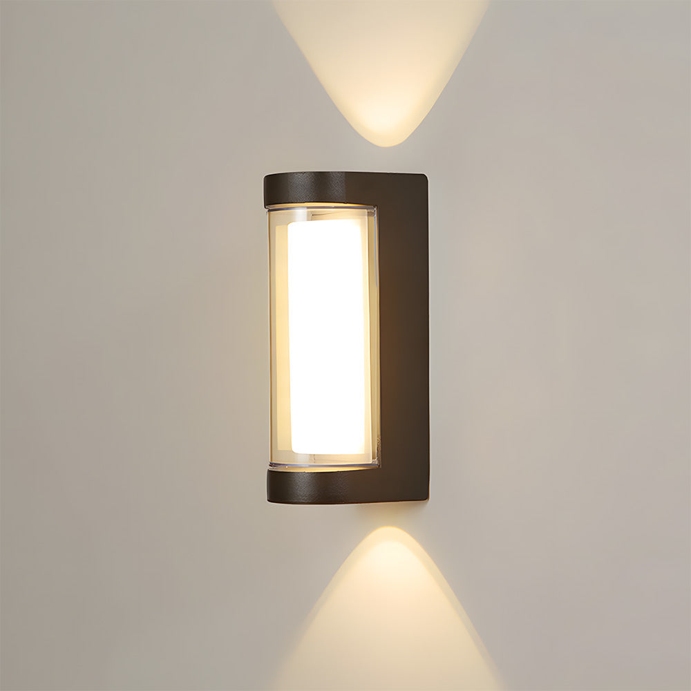 Modern LED Wall Light – Up & Down Indoor Outdoor Lamp