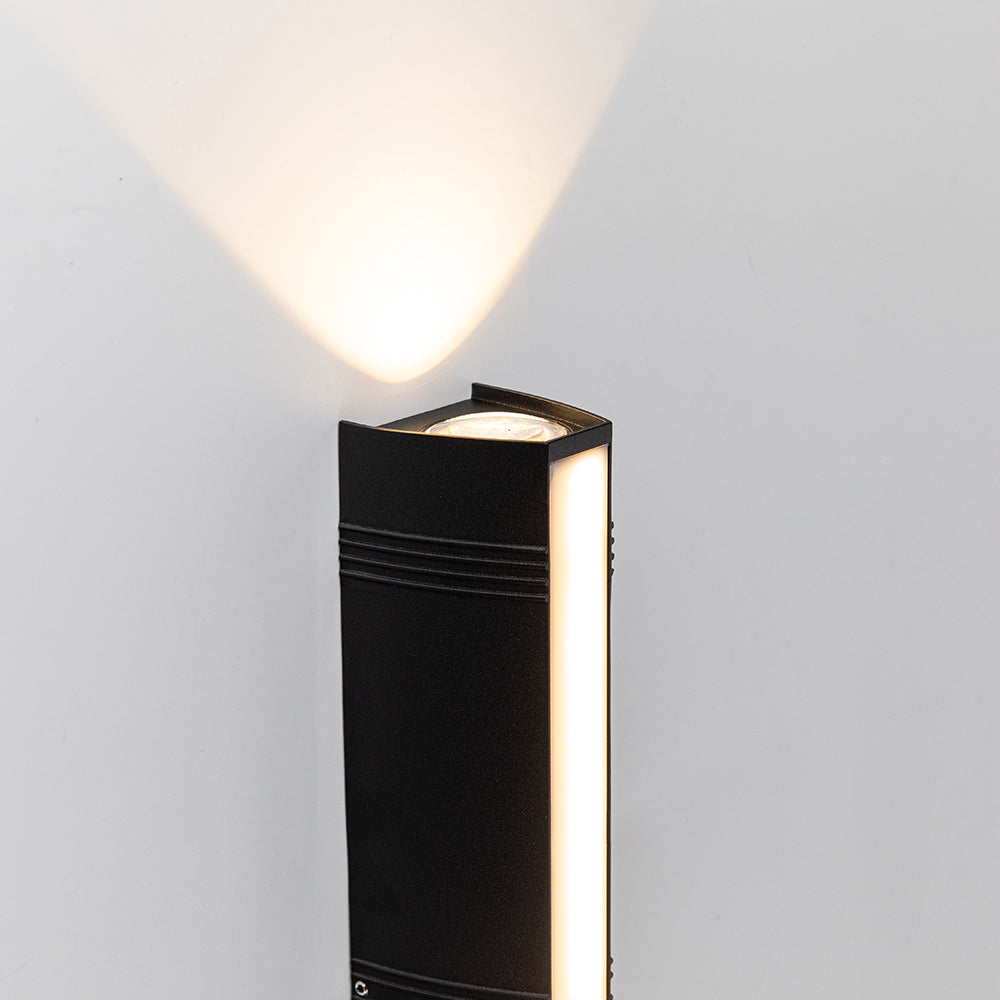 Modern Outdoor LED Wall Light – Up & Down Exterior Lamp