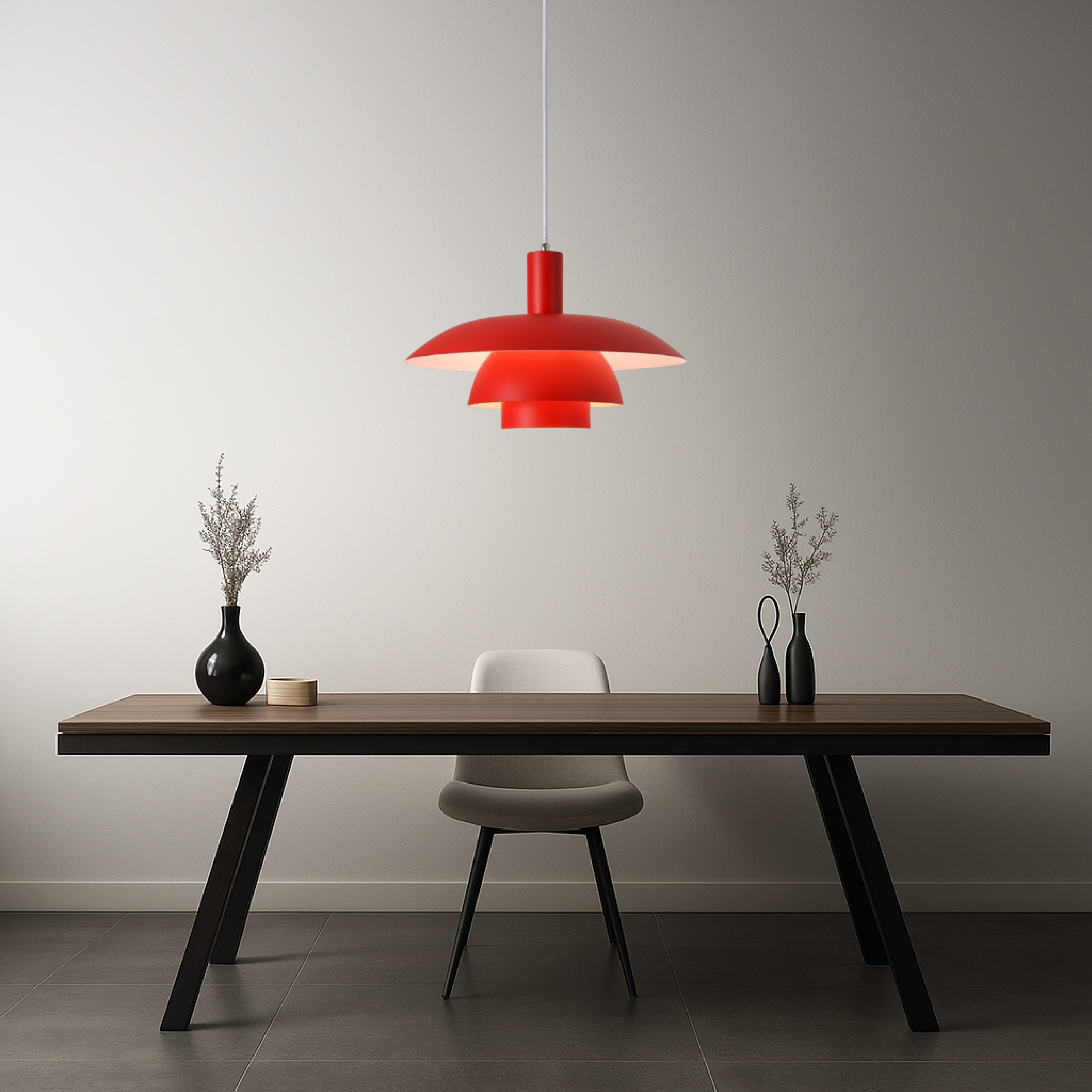 Scandinavian Pendant Light – Modern Minimalist Ceiling Lamp