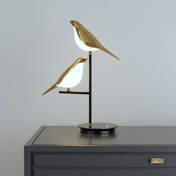 Modern Bird Table Lamp – Decorative Ambient LED Light