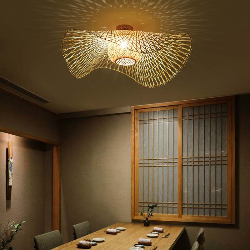 Modern Woven Ceiling Light – Designer Pendant Lamp