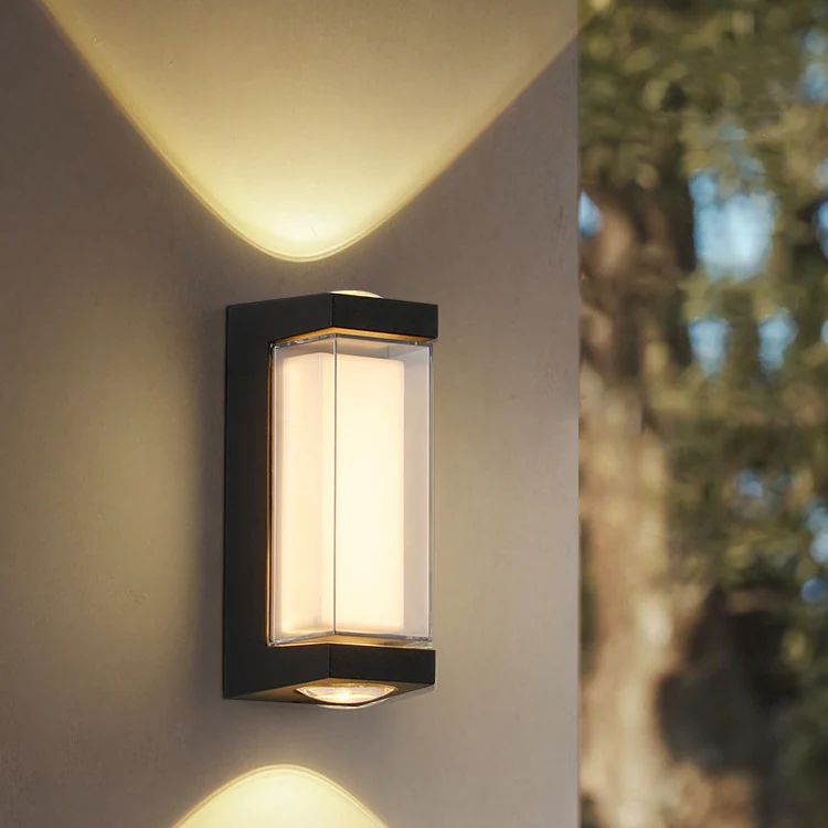 Modern LED Wall Light – Up & Down Indoor Outdoor Lamp