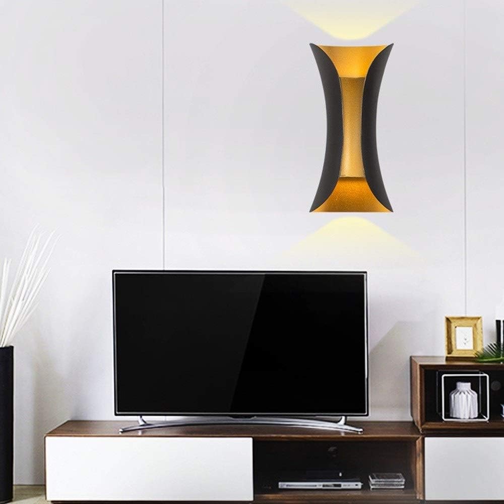 Modern LED Wall Light – Up & Down Gold Interior Lamp