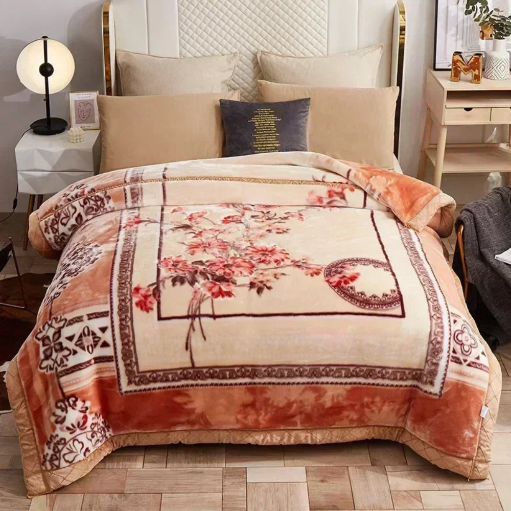 Reversible Weighted Blanket – Ultra-Soft Quilted Throw for Year-Round Comfort & Better Sleep