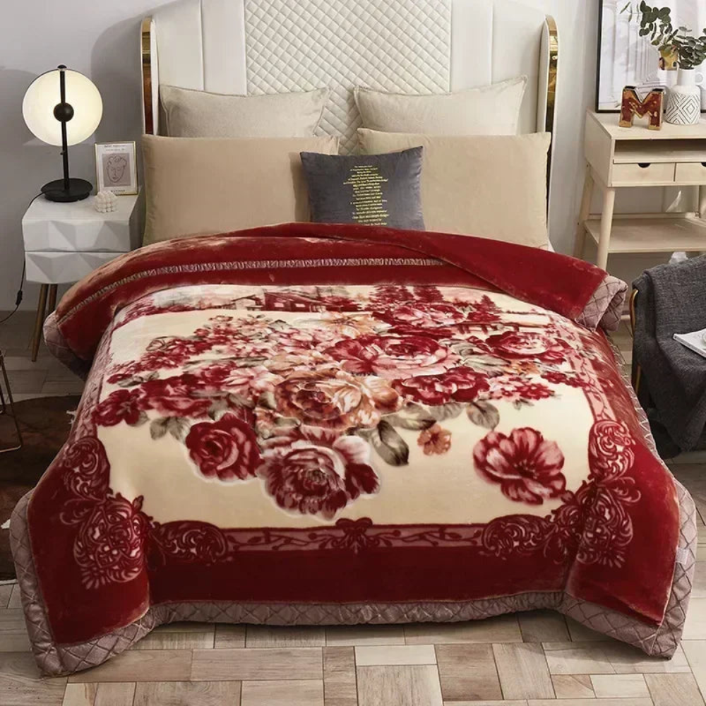 Reversible Weighted Blanket – Ultra-Soft Quilted Throw for Year-Round Comfort & Better Sleep