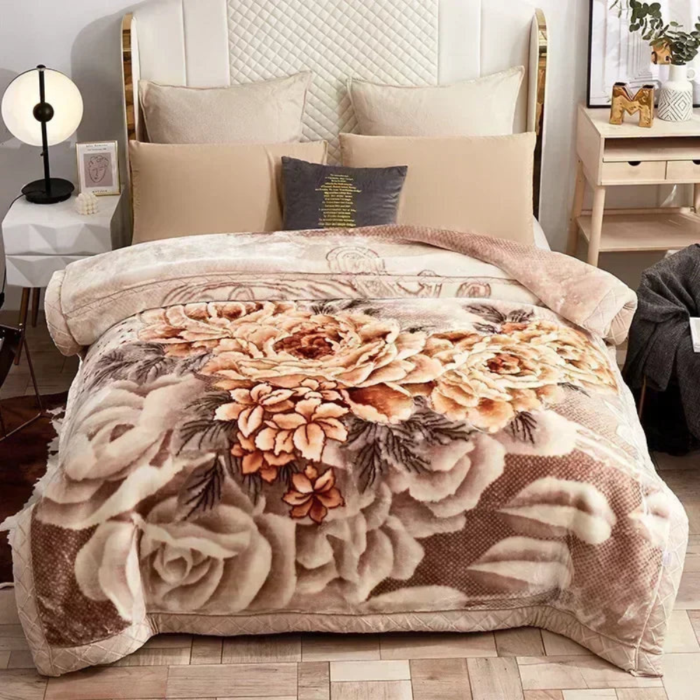 Reversible Weighted Blanket – Ultra-Soft Quilted Throw for Year-Round Comfort & Better Sleep