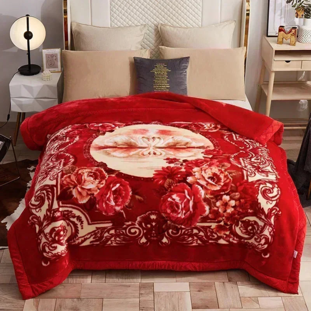 Reversible Weighted Blanket – Ultra-Soft Quilted Throw for Year-Round Comfort & Better Sleep
