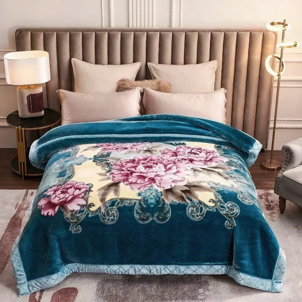 Reversible Weighted Blanket – Ultra-Soft Quilted Throw for Year-Round Comfort & Better Sleep