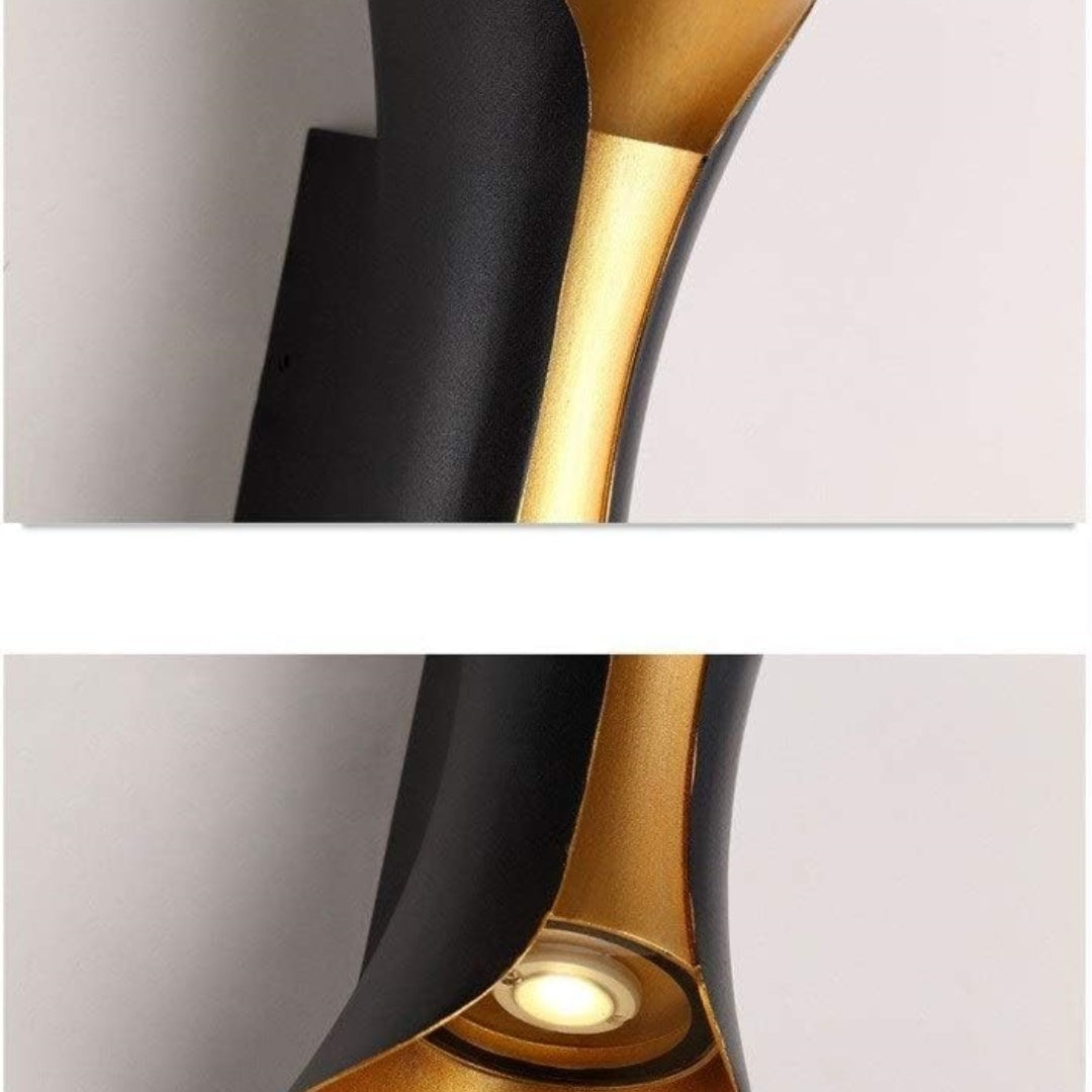 Modern LED Wall Light – Up & Down Gold Interior Lamp