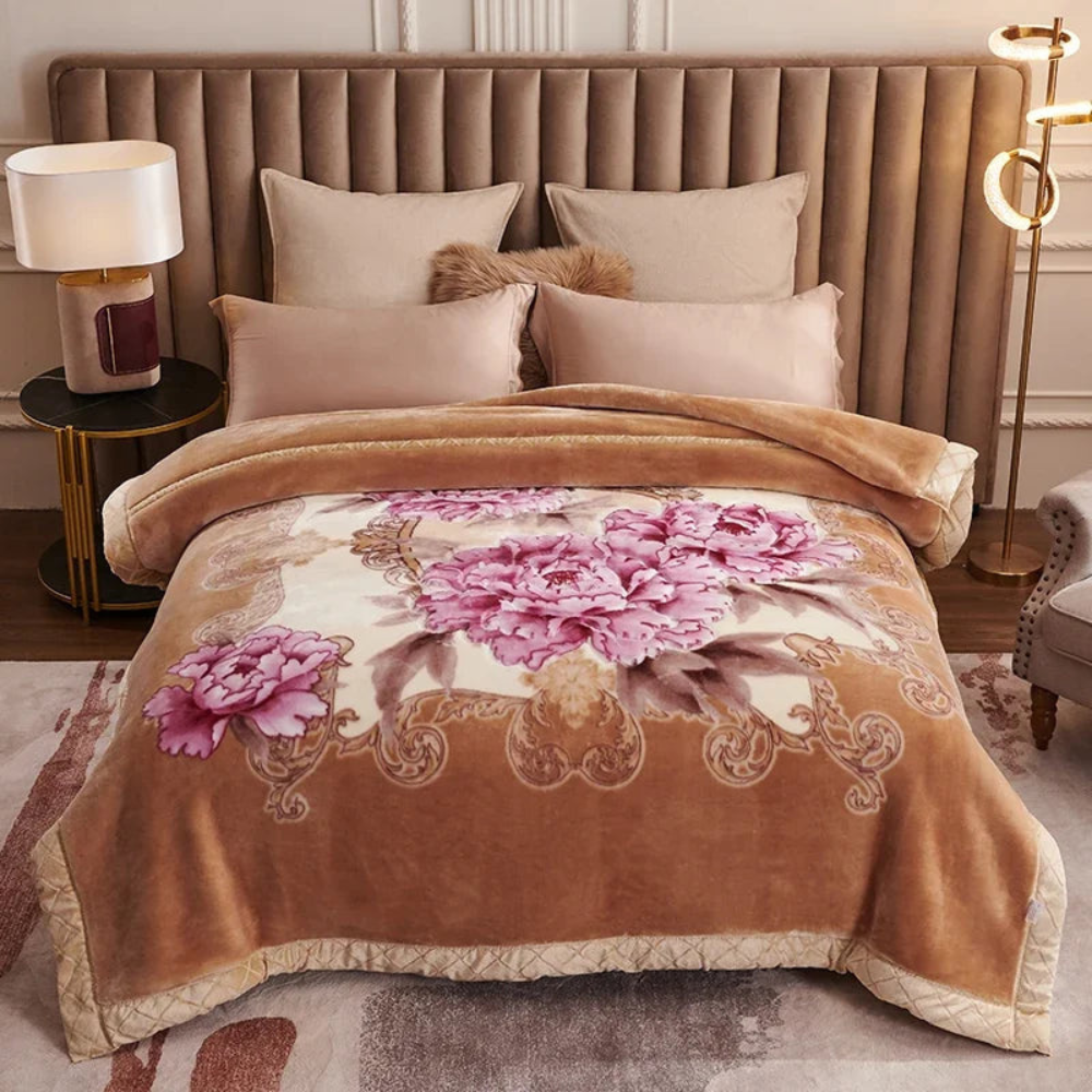 Reversible Weighted Blanket – Ultra-Soft Quilted Throw for Year-Round Comfort & Better Sleep