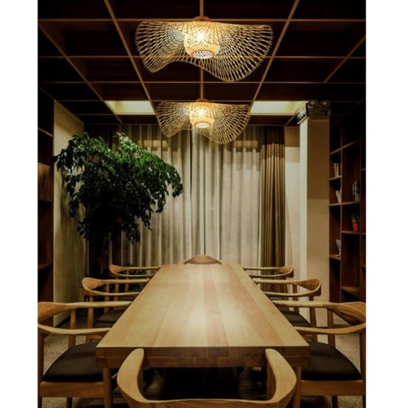 Modern Woven Ceiling Light – Designer Pendant Lamp