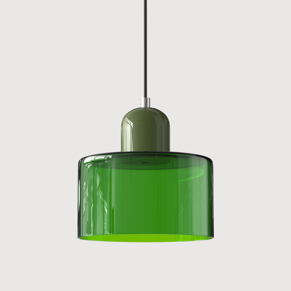 Modern Glass Pendant Light – Minimalist Ceiling Lamp
