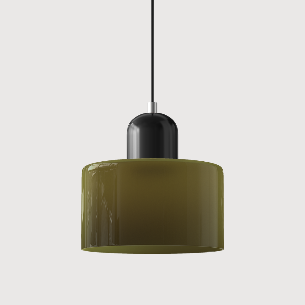 Modern Glass Pendant Light – Minimalist Ceiling Lamp