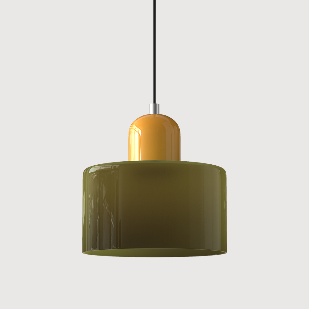 Modern Glass Pendant Light – Minimalist Ceiling Lamp