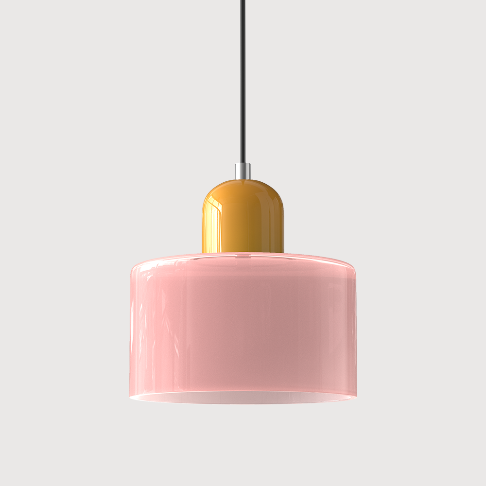 Modern Glass Pendant Light – Minimalist Ceiling Lamp