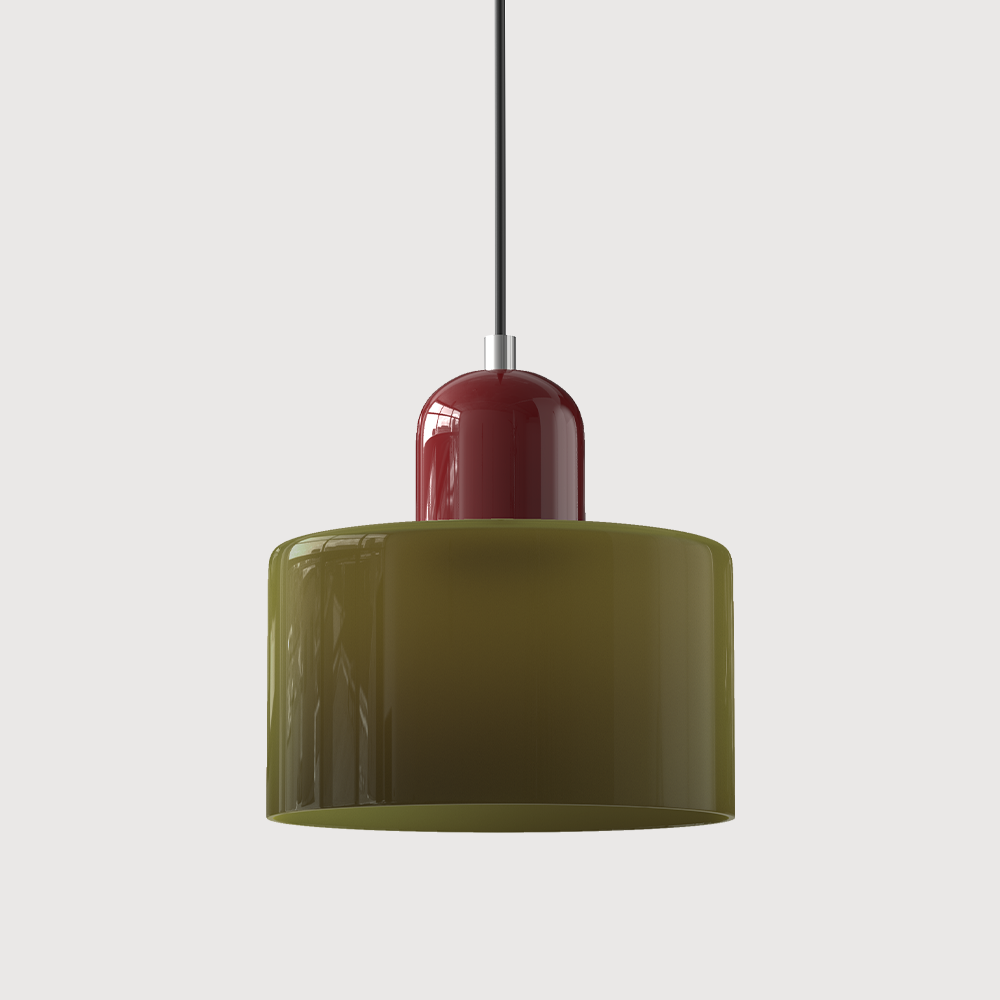Modern Glass Pendant Light – Minimalist Ceiling Lamp